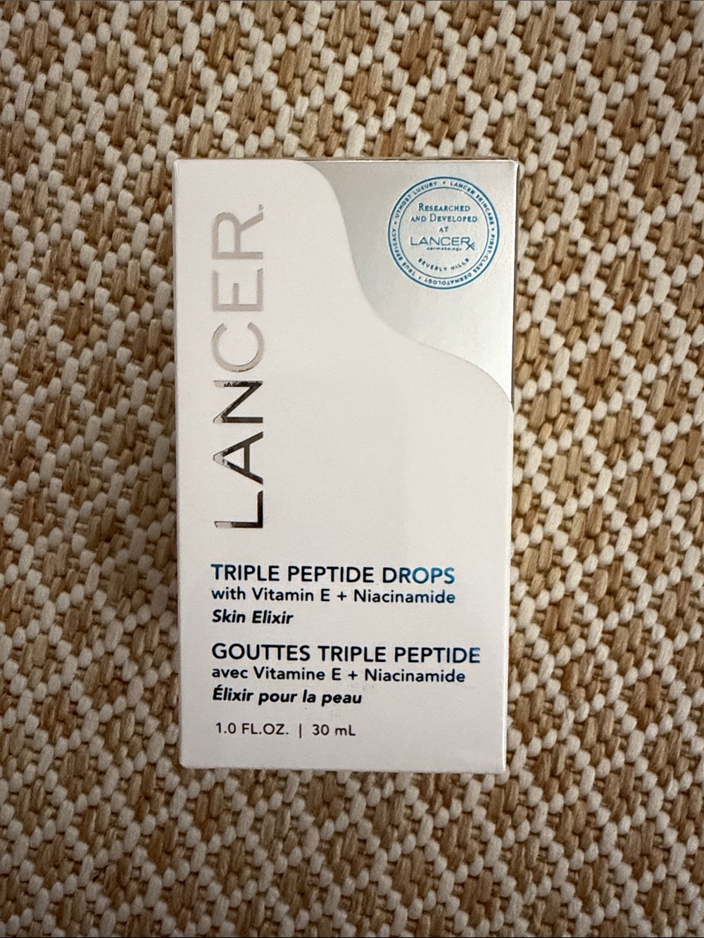 Lancer Triple Peptide Drops Skin Elixir - White